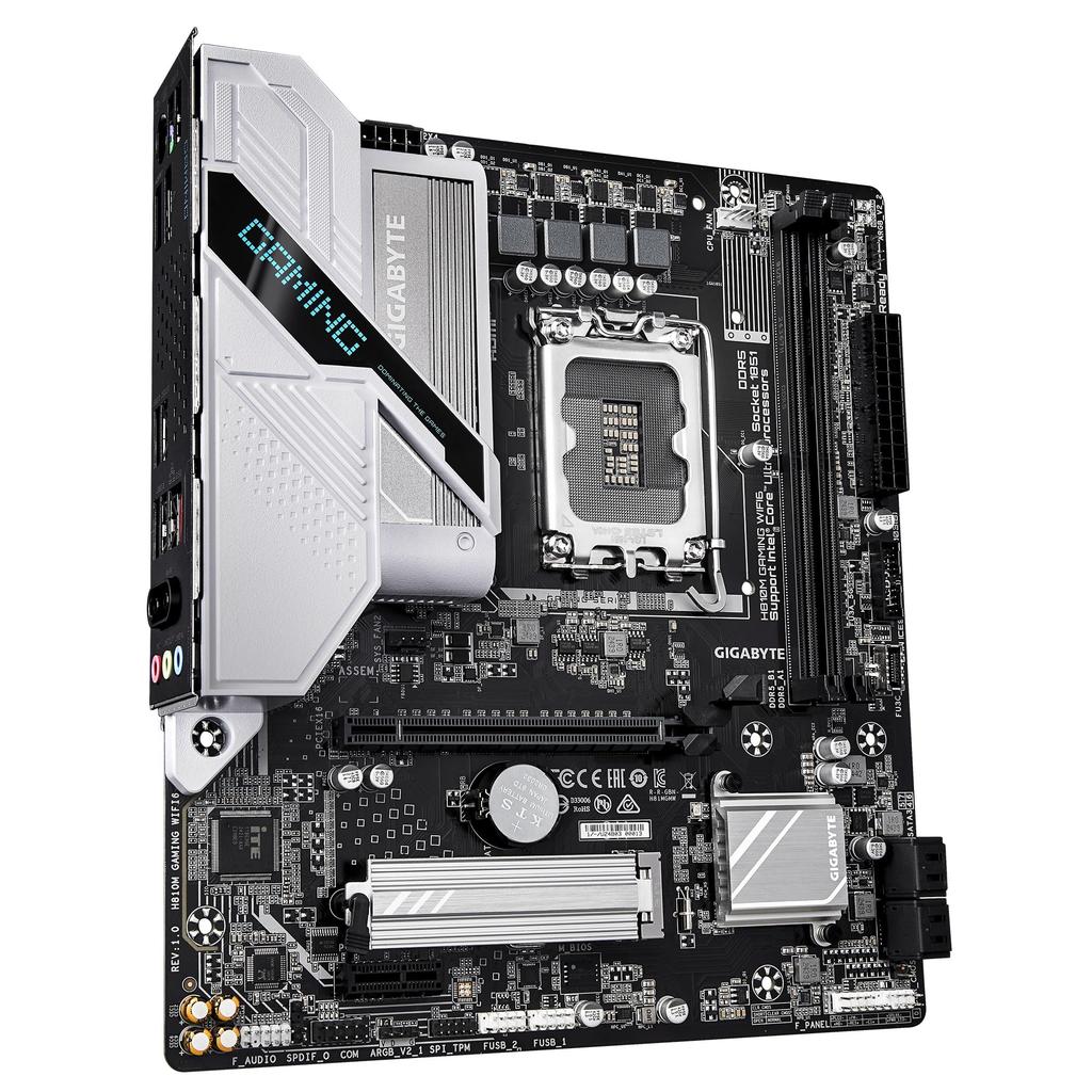 GIGABYTE H810M GAMING WIFI6 Motherboard with Intel H810 Chipset MB6738 Micro-ATX