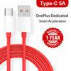 Зарядное устройство USB C Кабель Для Телефона OnePlus Type C 30W 5A Быстрая Зарядка Кабель для Передачи Данных