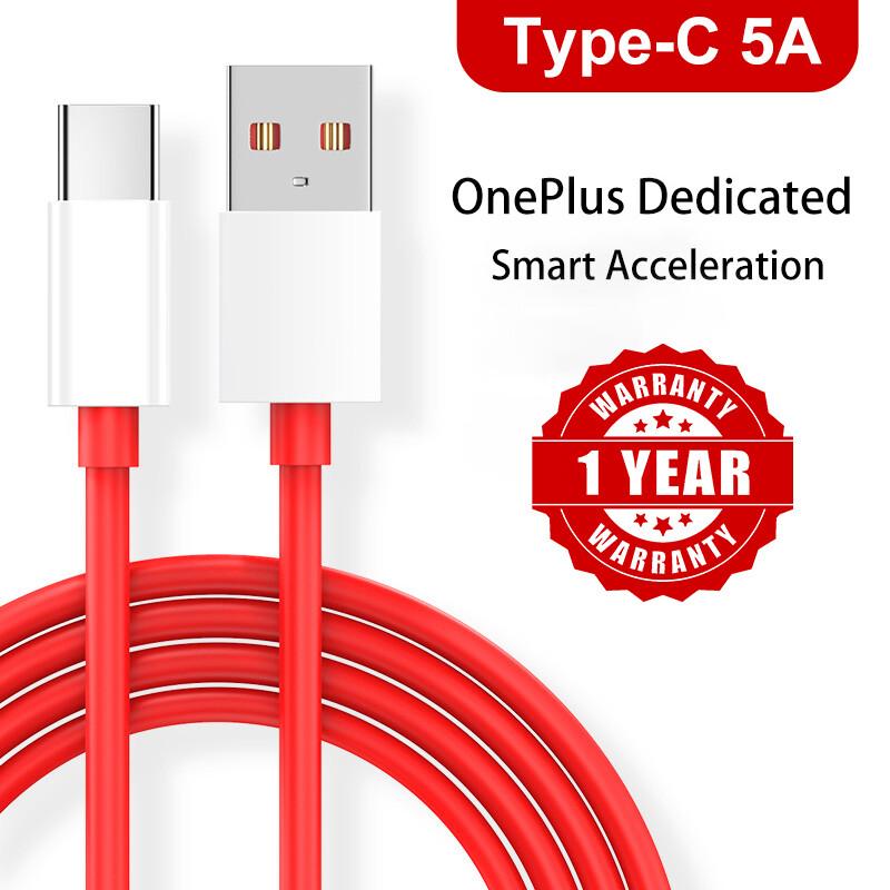 Зарядное устройство USB C Кабель Для Телефона OnePlus Type C 30W 5A Быстрая Зарядка Кабель для Передачи Данных