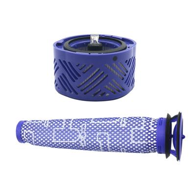 Комплект HEPA-фильтров перед и после двигателя для пылесоса Dyson V6 DC59, детали # DY-96674101 и DY-96566101