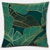 Simple Leaf Flower Pillowcase Office Living Room Home Pillowcase Car Ornaments