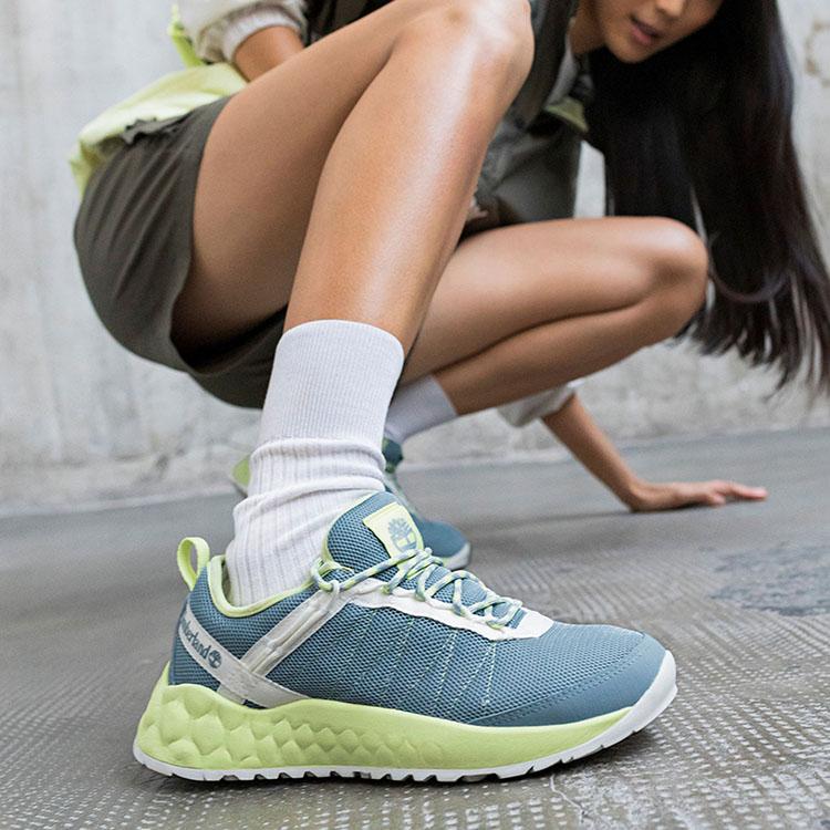 Timberland Удобная спортивная обувь Solar Wave с низким верхом, функциональная женская обувь, средне-синяя A2BM4W