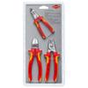 KNIPEX Insulated Cutting 003130BKV02 Set, 3-Piece Set,