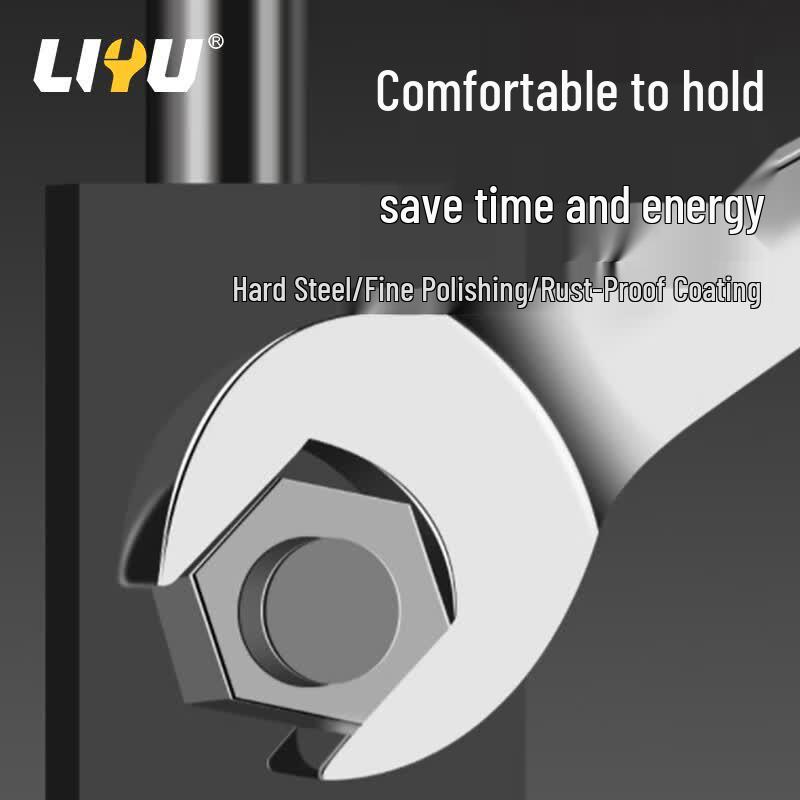 Liyu Double-Head Mirror Polished Wrench