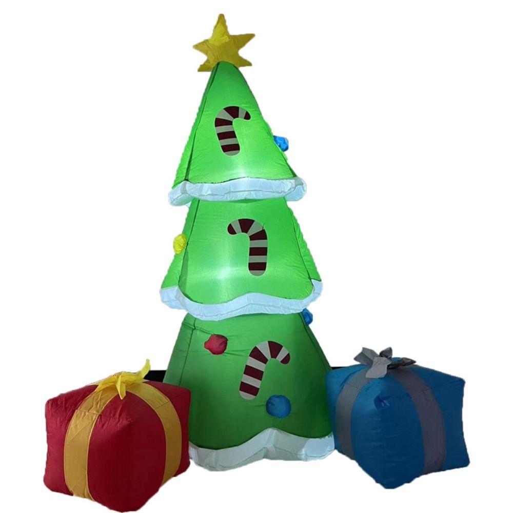LED Lighted Blow Up Yard Decor Waterproof Christmas Decorations Christmas Inflatables Outdoor Use