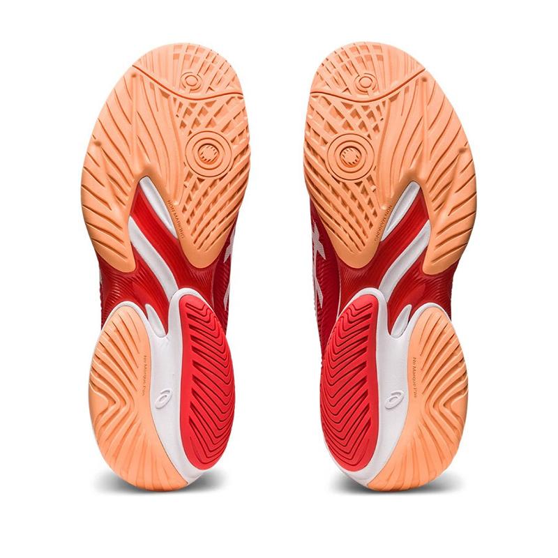 Asics Мужские кроссовки Court FF Novak Pack Красный Огненно-Красный Белый 1041A363-961