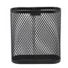 Wall Mounted Pen Holder Desk Rack Mesh Pencil Marker Organizer with Metal Hook for Office