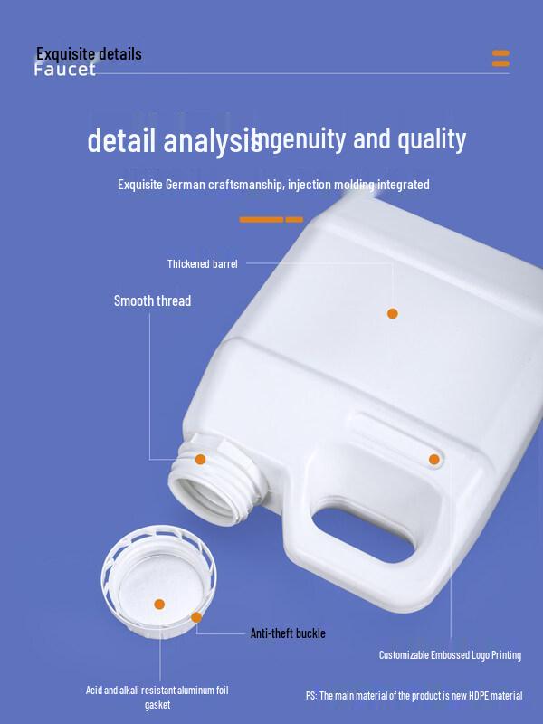 ZISIZ Food Grade Plastic Storage Bucket