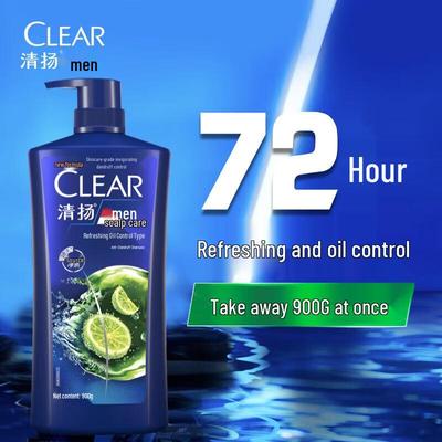 Шампунь Clear для мужчин, освежающий, контролирующий жирность