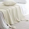 Handmade Nap Blanket with Tassel Throw Blanket Fashion Sofa Blanket  Bed