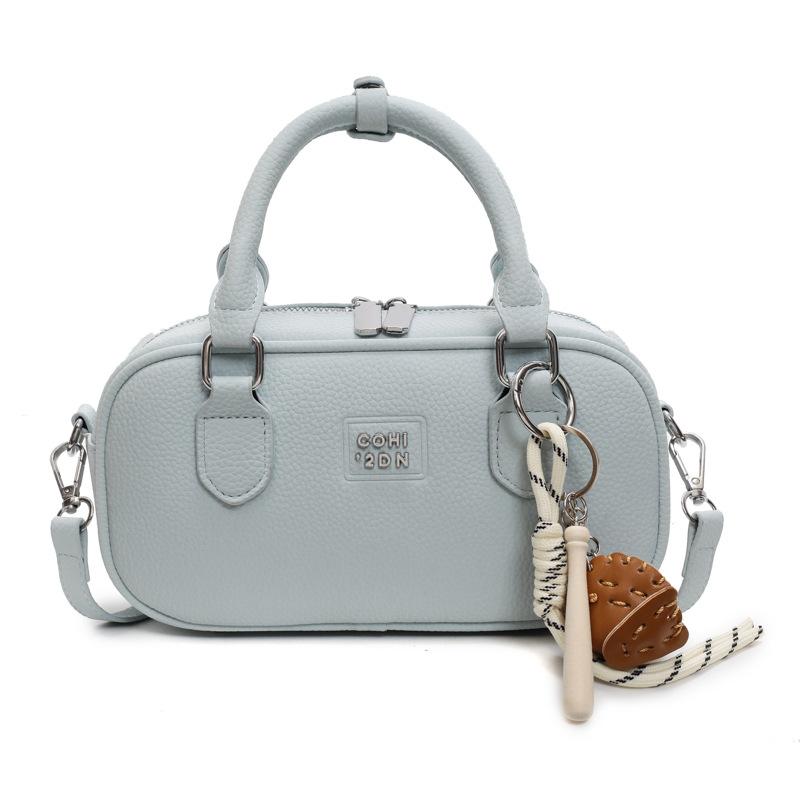 Новая нишевая портативная сумка для боулинга с узором личи, высококлассная темпераментная универсальная сумка-мессенджер для женщин