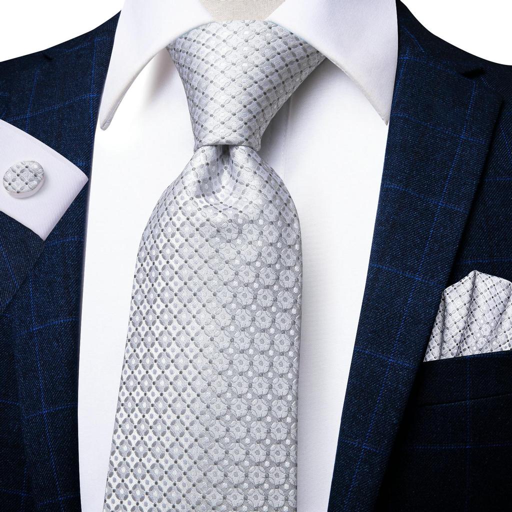 Hi-Tie Мужской шелковый галстук, простые галстуки, атласные, однотонные, зеленого цвета, для выпускного вечера, свадебный комплект