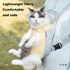 Dog Front Carrier Backpack Cat Mesh Travel Bag Adjustable Pet Outdoor Shoulder Handle Bag for Hiking Camping Road Trips