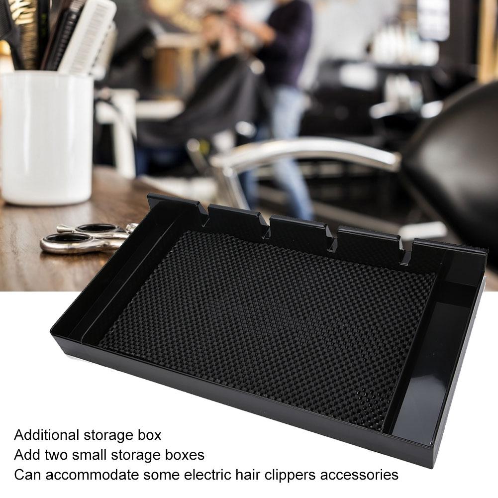 Электрическая машинка для стрижки волос Ящик для хранения ножниц расческа стойка для демонстрации нескользящая подкладка парикмахерский инструмент