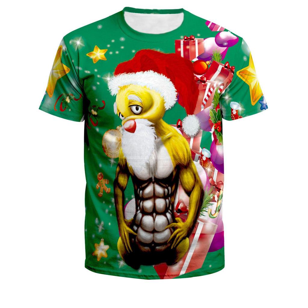 2024 Christmas Youth Short-Sleeved Couple T-Shirt