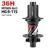 MT009 Передняя задняя втулка для горного велосипеда MTB 32 28 36 отверстий hg xd ms micro spline барабан 11 12 скоростей 100 142 135 QR сквозная велосипедная втулка