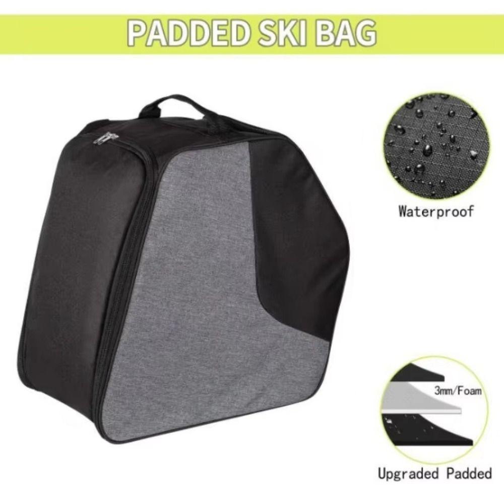 Waterproof Snowboarding Storage Bag Shoes Gloves Ski Crossbody Bag Ski Boot Bag Outdoor Sports