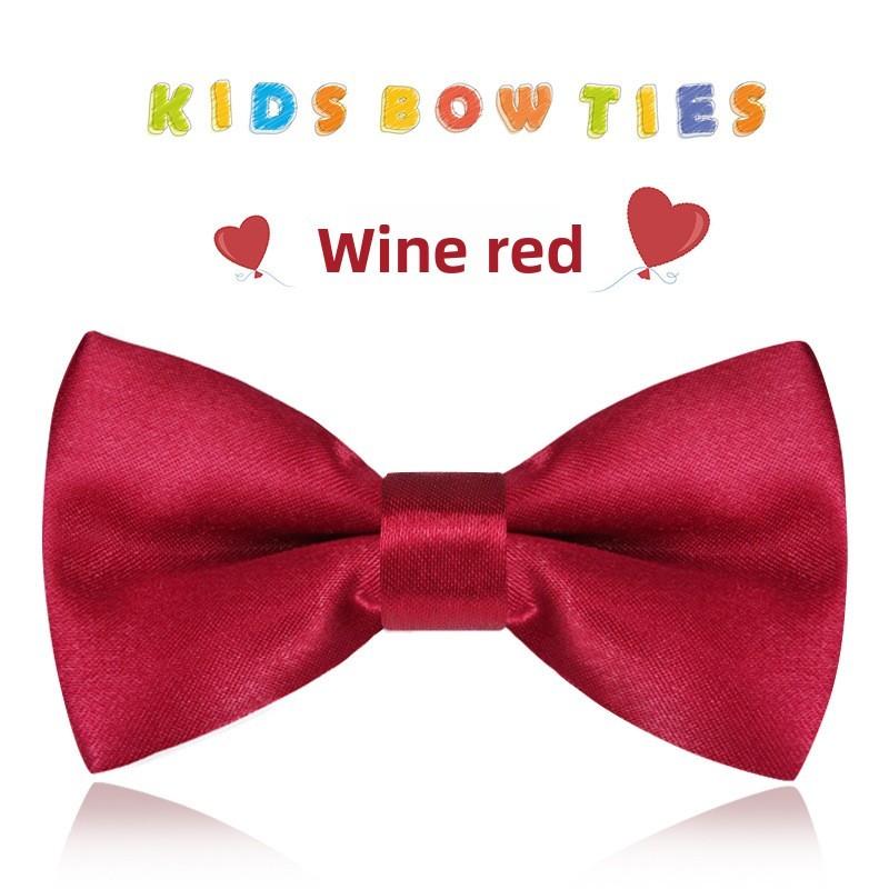 Childrens Korean Style Bow Tie With Silk Material For Party And Performance Use