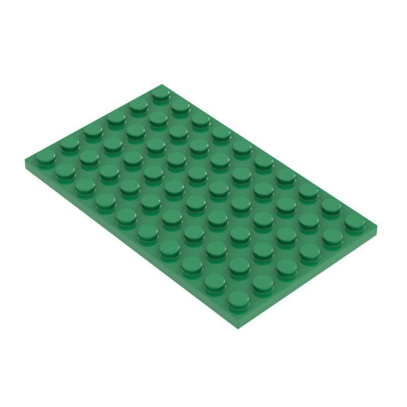 Нетоксичные Moc Строительные Блоки Мелкие Детали 6x10 Деталей Базовая Пластина Детали для DIY Аксессуары Совместимые 3033