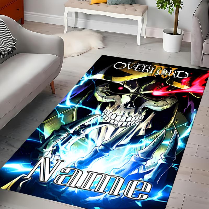 Custom personalization Overlord Area Rug - Perfect For Kitchen, Bathroom,Laundry Room Decor Large Size Available,Gift All Seasons