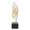 Modern Metal Sculpture Iron Luxury Abstract Art Statue Decorative Table Centerpiece Ornament for Living Room Office