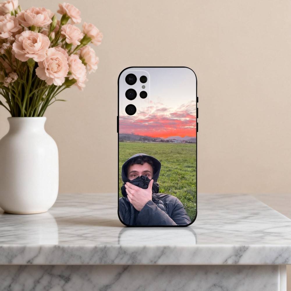 Чехол для телефона A-Aron P-piper для Samsung S25,24,23,22,30,21,10,9,Ultra,Plus,Lite,FE,4,5 G Мягкий черный чехол