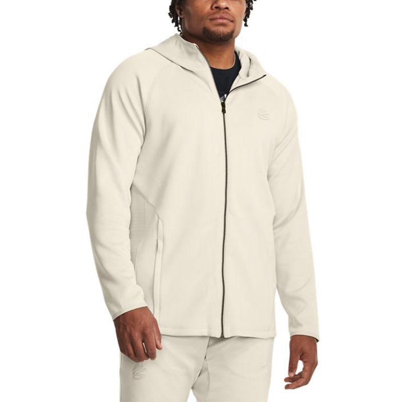 Under Armour Куртка баскетбольная Curry Playable Solid мужская куртка белая 1380323-110