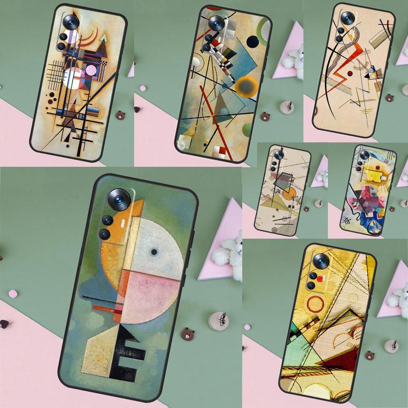 Wassily Kandinsky Abstract Funda For Xiaomi 15 14 Ultra 17 Pro Max 13T 14T 15T POCO F5 F6 F7 Pro X5 X6 X7 F8 Ultra Case