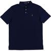 Polo Solid Logo Embroidered Slim Fit Short Sleeve Polo Shirt Men Tops Navy-Blue 710832748-006