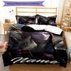 3pcs Custom Name World of Warcraft Bedding Set Duvet Cover Closure Includes 1 Duvet Cover & 2 Pillowcases for All Seasons Bedroom Decor