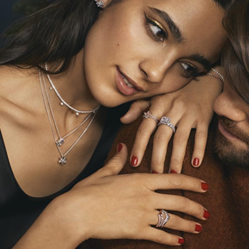 Pandora Timeless Wish Sparkling Alternating Ring 192390c01