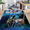 1pc Love Air Carpet for Playroom Bedroom Living Room Sofa Home Decor,kids Game Area Rug Non-slip Floor Mat Y826118
