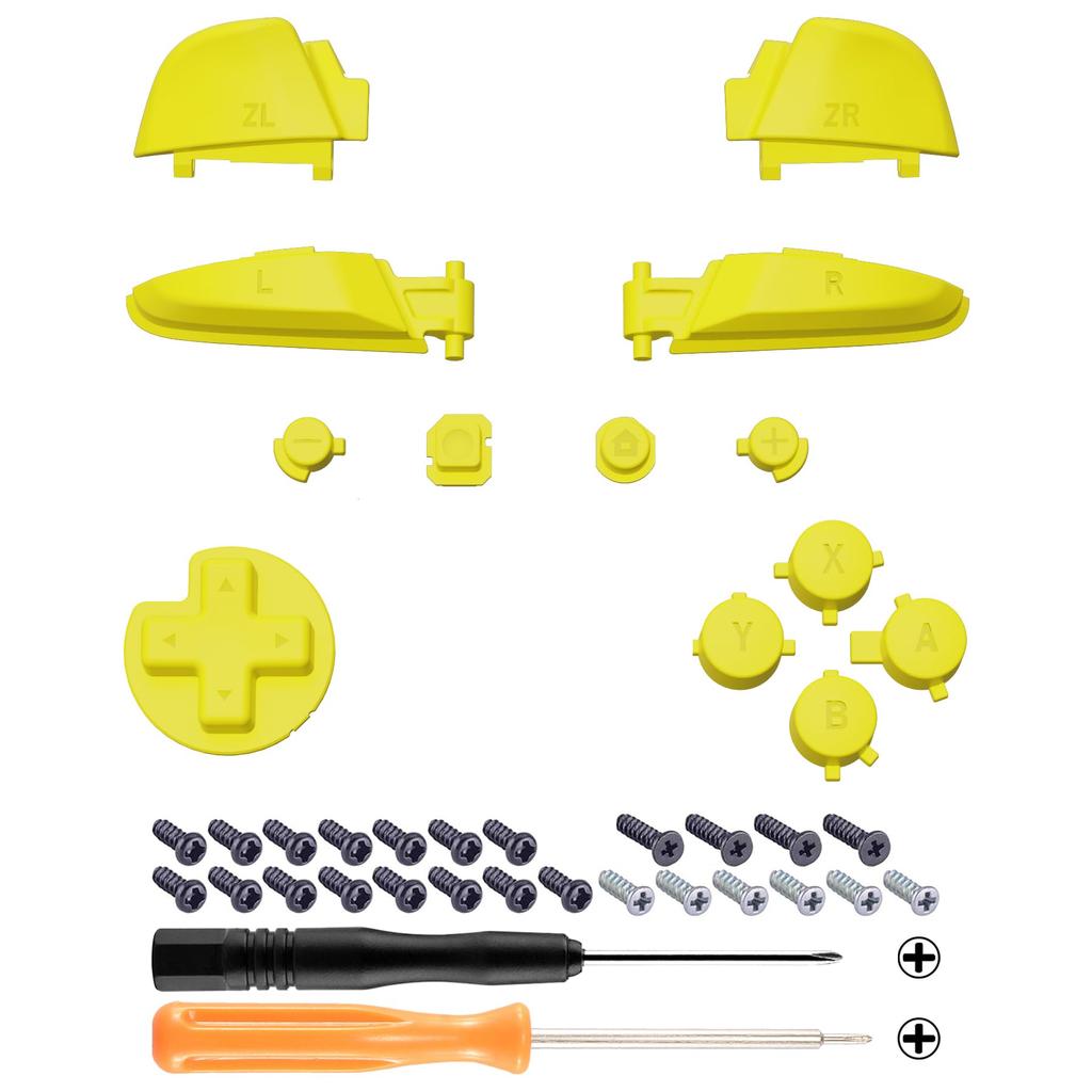 Полный набор кнопок для eXtremeRate switch pro ABXY ZR ZL LR кнопки для pro controller switch контроллер в комплект не входит контроллер, D-pad - [Sunflower