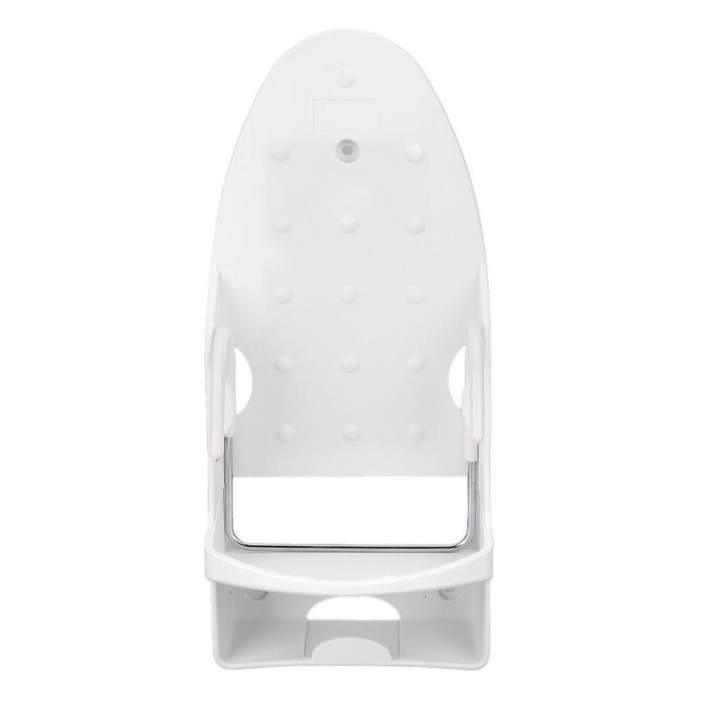Electric Iron Holder Heat Resistant 2 In 1 Wall Mounted Iron Board Rack with Hook for Home