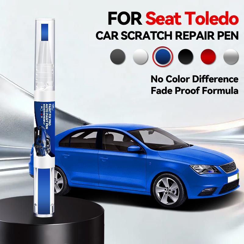 Car Paint Repair Pen For Seat Toledo Paint Scratch Repair Accessories Asphalt Blue White Red Midnight Black Silver