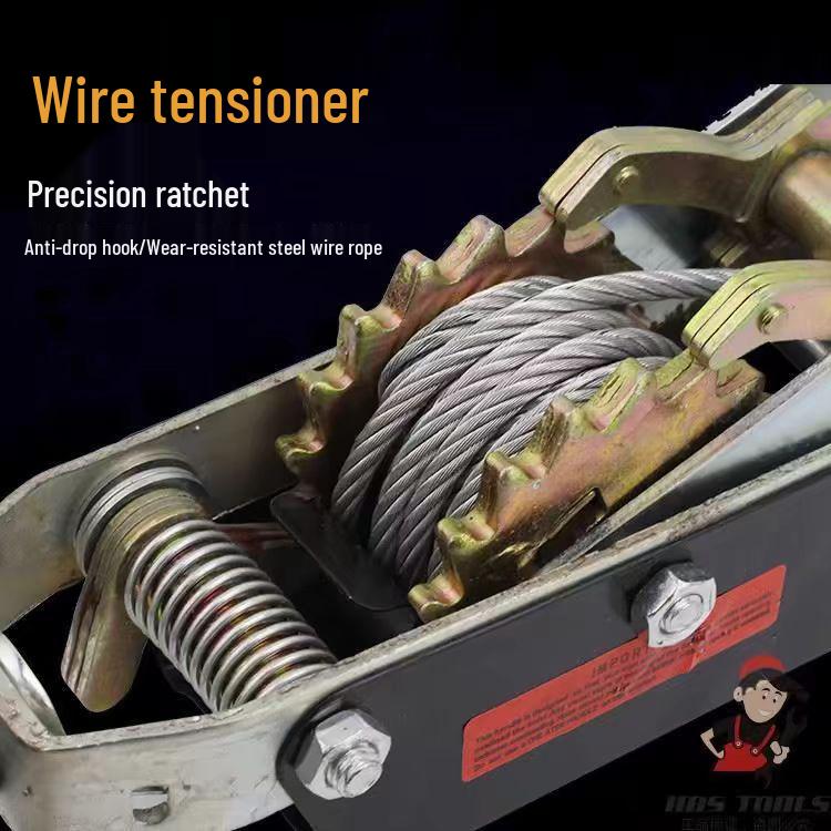 Multifunctional Electrician, Agricultural, and Engineering Wire and Rope Tightener