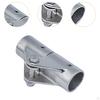 Boat Pipe Connector Handrail Accessories Folding Railing Swivel Hinge Mount Tube Fitting for
