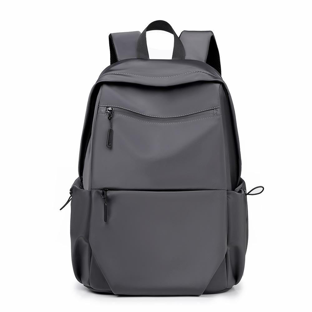 Men's Commuting Backpack Large Capacity Simple Backpack Student Schoolbag Computer Bag
