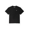 Letter Round Neck Pullover Short Sleeve T-Shirt Unisex T-Shirt Black VN0A7PZPBLK
