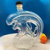 Бутылка виски Уникальная инопланетная форма Стеклянный винный декантер Многофункциональный контейнер для напитков для виски вина пива