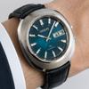 Б/у [Мужские часы] Редкие ORIENT AAA 19 камней Синий градиентный циферблат День недели Дата G104960 Винтаж