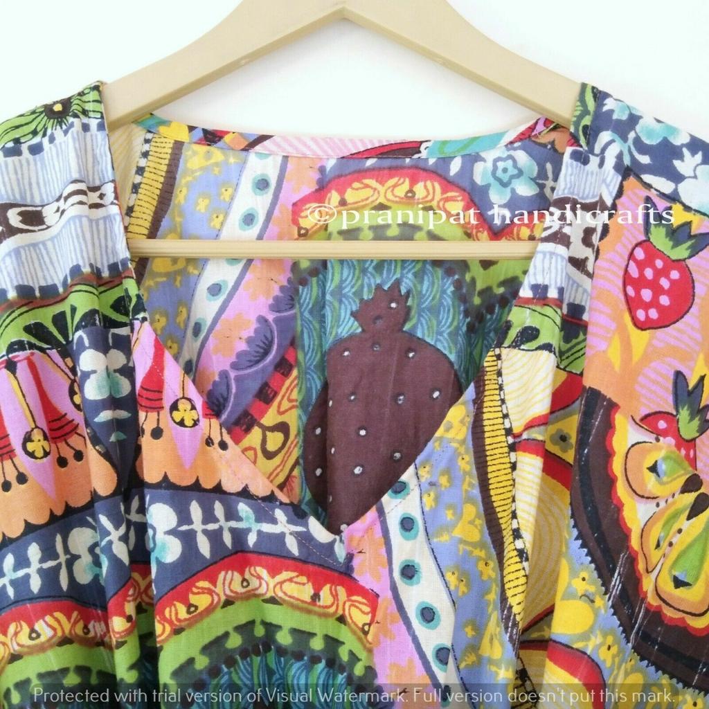 Индийское длинное хлопковое платье с принтом афгани плюс размер макси женское платье-кафтан CKFTN-SCRN-FULL-BUYIT-053