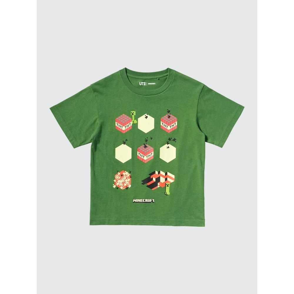 Uniqlo Япония Minecraft Ut