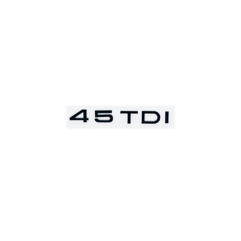 2026 Glossy Black Trunk Emblem Sticker for 4YTFG A1/A3/A4/A5/A6/A7/A8/Q2/Q3/Q5/Q7/Q8 - 1.9/2.0/2.5/3.0/4.0 TDI & 30-55 TDI Badge Decal