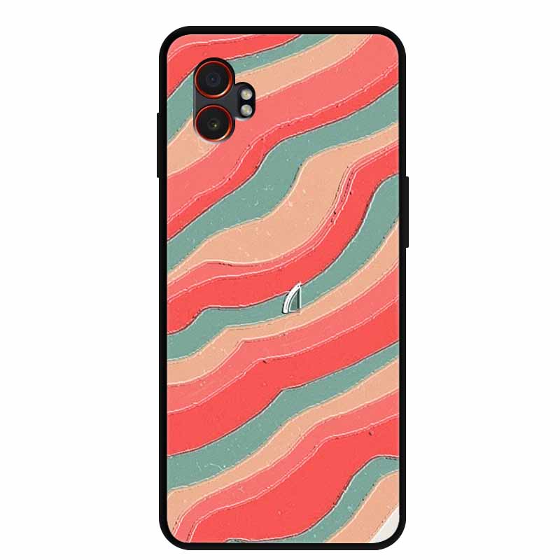 For Samsung XCover7 Pro 3D Case Soft TPUSilicone Bumper Protector Relief Flower Emboss Phone Cover Funda Galaxy XCover 7 Pro