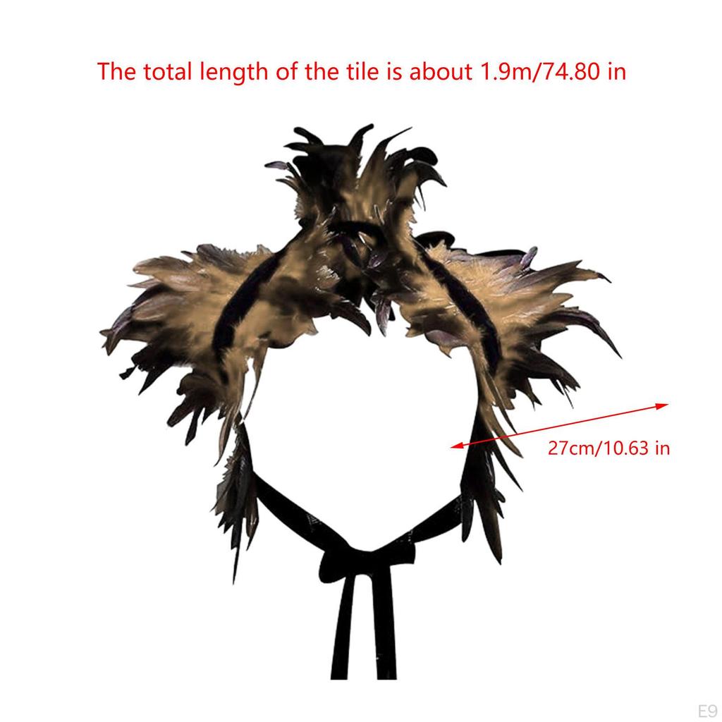 Перьевая накидка, украшение для праздничного женского наряда