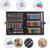 150 Colors Children's Drawing Set Pastel Watercolor Pen Soft Water Soluble Coloured Pencils Set