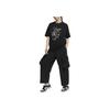 Nike Спортивные брюки с логотипом, прямые, трикотажные, женские, черные HQ4751-010