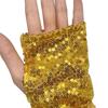 Vintage Cosplay Mittens Fingerless Dancing Gloves Fashion Sequins Gloves  Party Club