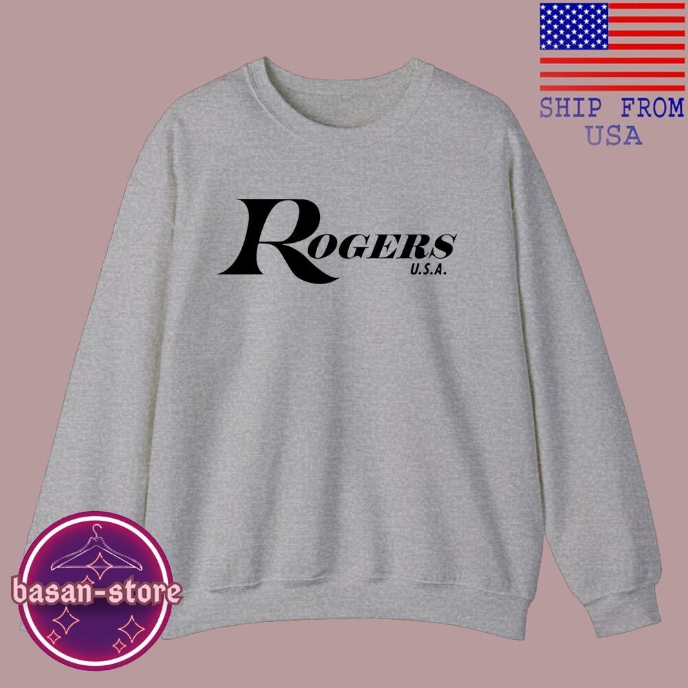 Rogers USA Grey Size S3XL Unisex T-Shirt